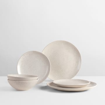 Nordic Vanilla Dinnerset für Zwei - 6 Teile - Broste Copenhagen