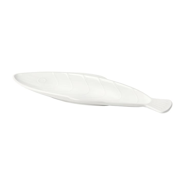 Pesce Teller 17,6 x 41,4cm, Transparent white Broste Copenhagen