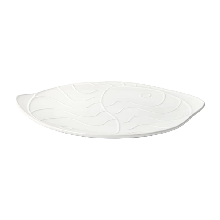 Pesce Teller 30 x 34,6cm, Transparent white Broste Copenhagen