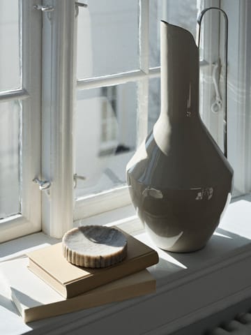 Rosario Vase Ø23x55 cm - Rainy day grey - Broste Copenhagen