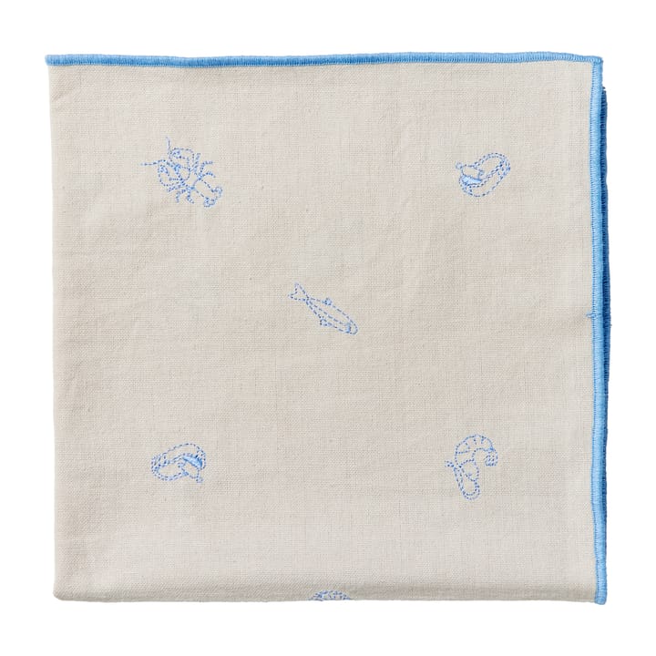 Sea Stoffserviette 45 x 45cm, Serenity blue Broste Copenhagen