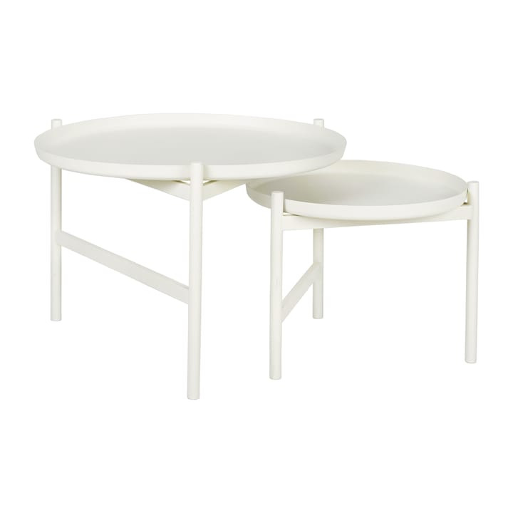 Turner table Beistelltisch Ø70cm, White Broste Copenhagen