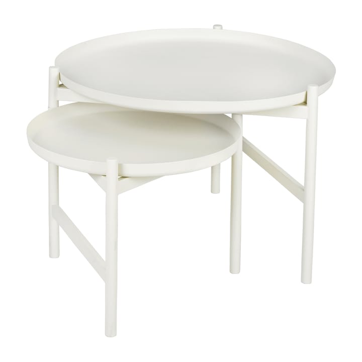 Turner table Beistelltisch Ø70cm, White Broste Copenhagen