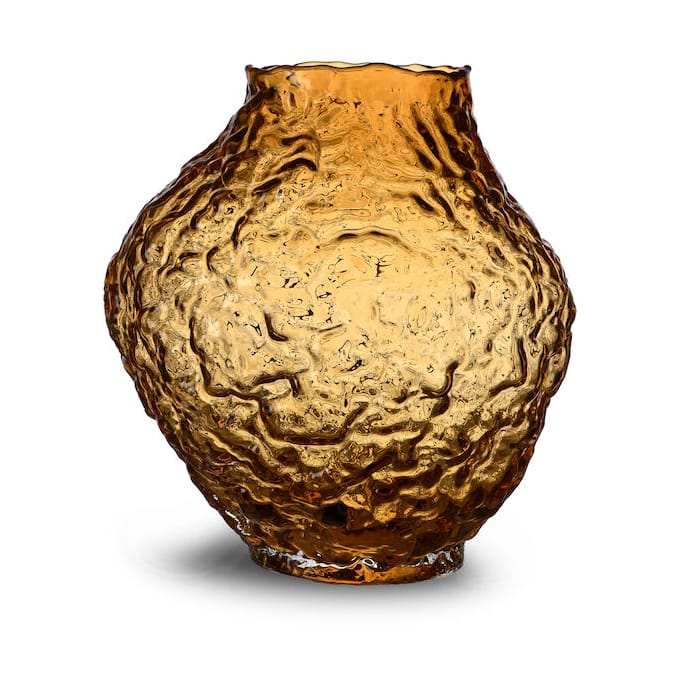 Corallo Vase M 26x28x27 cm, Helles Amber Byon