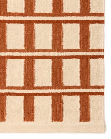 Mysore Wollteppich - Beige-apricot orange, 230x320cm - Chhatwal & Jonsson