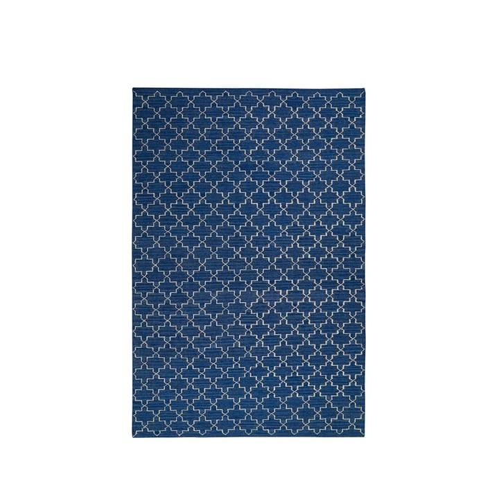 New Geometric Teppich, Indigo melange/off white, 180 x 272cm Chhatwal & Jonsson