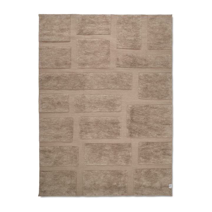 Bricks Wollteppich 170 x 230cm, Beige Classic Collection