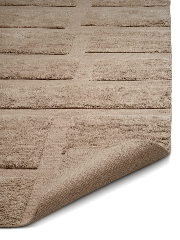 Bricks Wollteppich 170 x 230cm, Beige Classic Collection