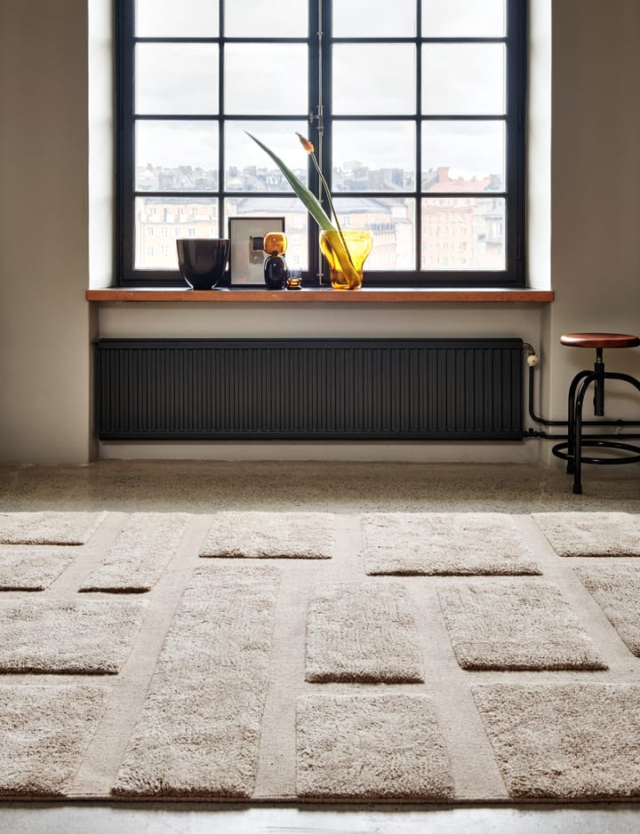 Bricks Wollteppich 200 x 300cm, Beige Classic Collection