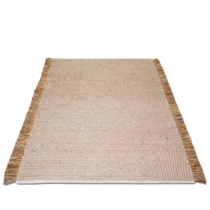 Goa Teppich 200 x 300cm, Weiß-Jute Classic Collection