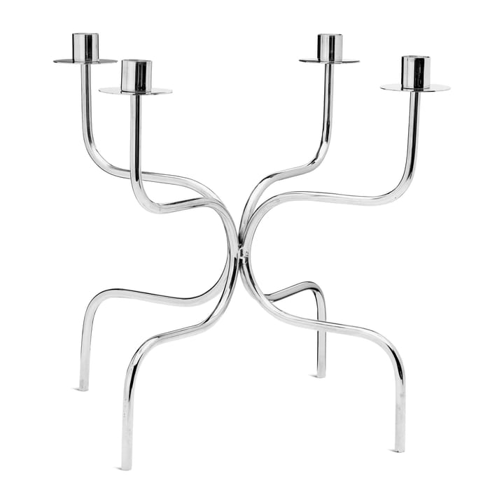 Kerzenhalter candelabra quartet - Vernickeltes Messing - Classic Collection