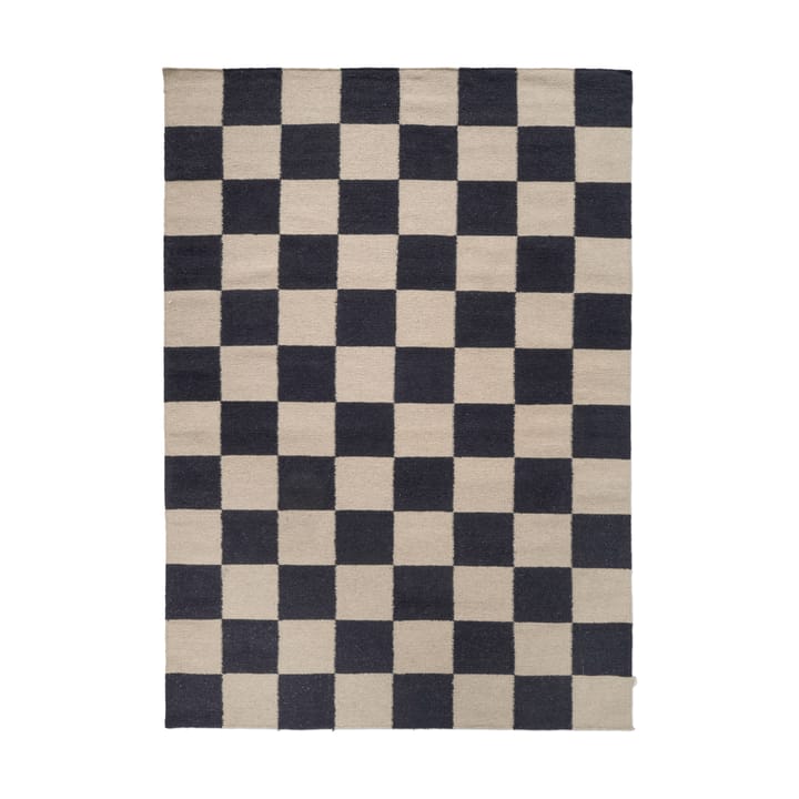 Square Teppich - Schwarz-Beige, 200x300 cm - Classic Collection