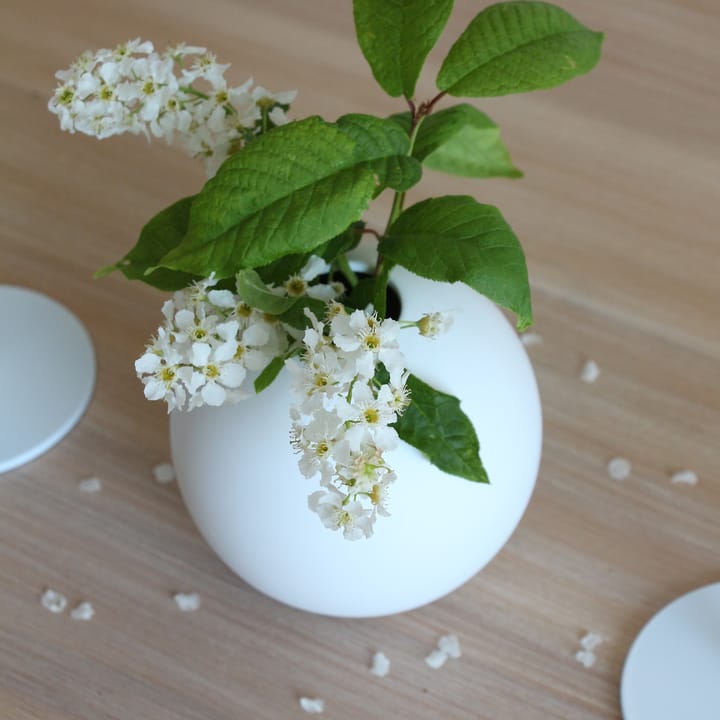 Ball Vase white, 8cm Cooee Design