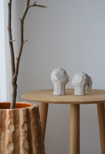 Benedict und Amal sculpture - Limestone - Cooee Design