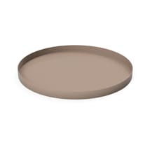 Cooee Tablett 30cm rund - Taupe - Cooee Design