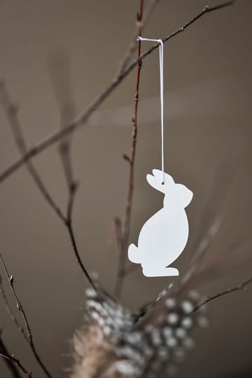 Easter Deco Hase Osteranhänger 4er Pack - White - Cooee Design