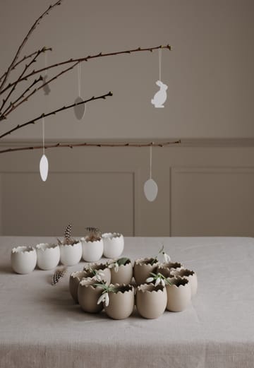 Easter line Osterdekoration - White - Cooee Design