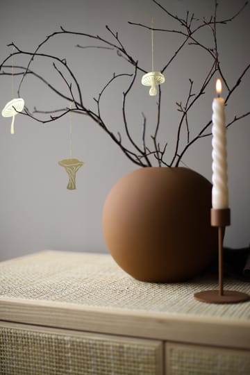 Fungi Dekoanhänger 4 Teile - Brass - Cooee Design