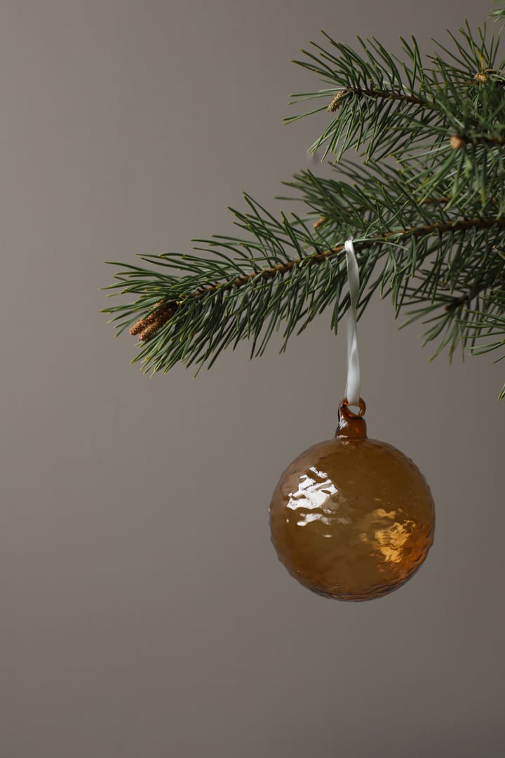 Gry Marble Weihnachtskugel Ø5 cm, Cognac Cooee Design