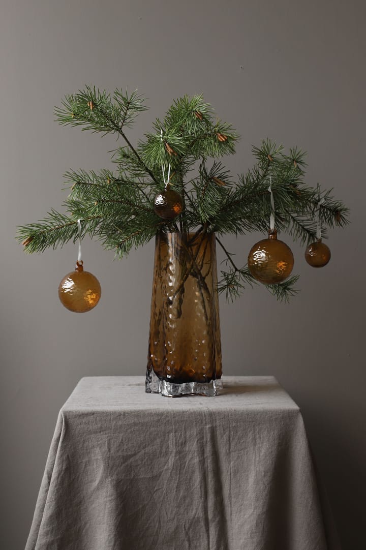 Gry Marble Weihnachtskugel Ø5 cm, Cognac Cooee Design