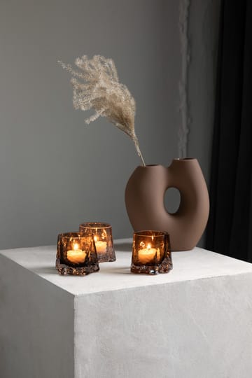 Gry Windlicht Ø8cm - Cognac - Cooee Design