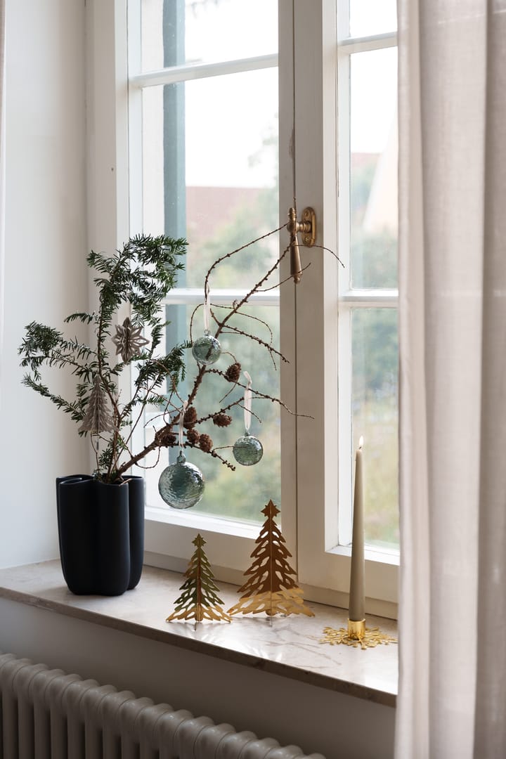 Pinetree Dekorationsbaum 15 cm, Brass Cooee Design