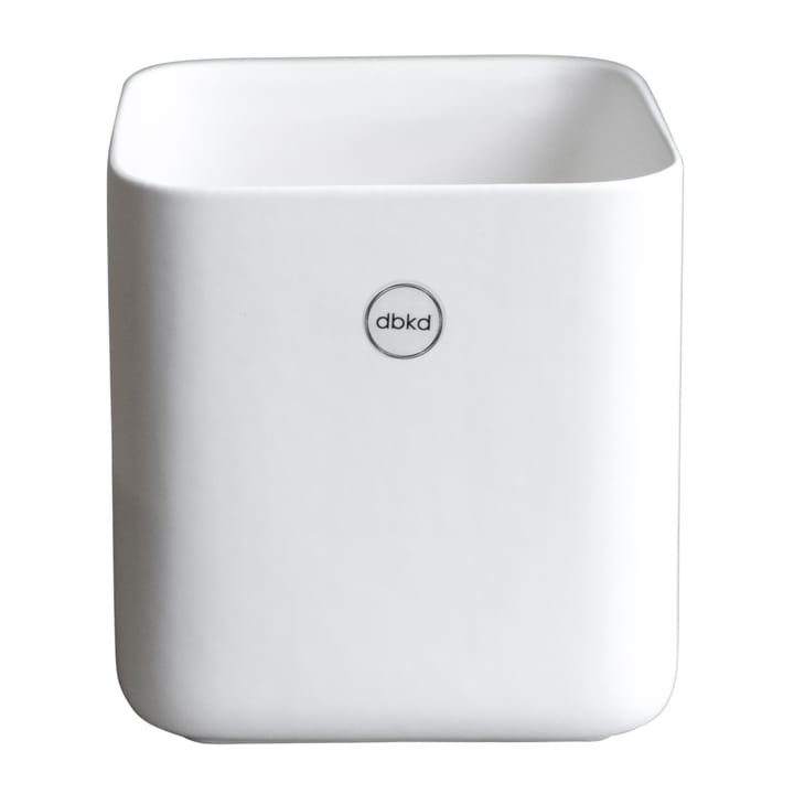 Cube Blumentopf small Ø13cm - Matte white - DBKD