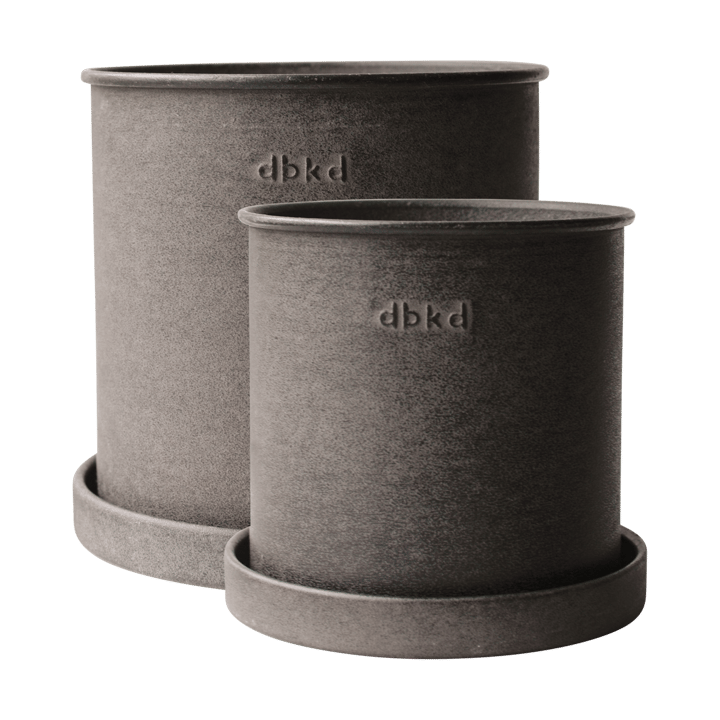 Plant pot Blumentopf small 2er Pack - Brown - DBKD