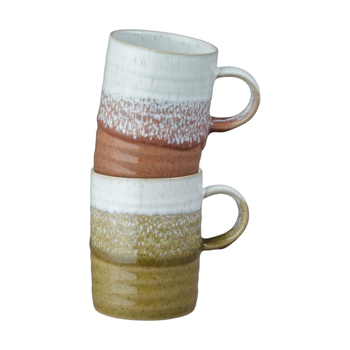 Kiln Accents Becher 40 cl 2 Teile - Ochre-rust - Denby