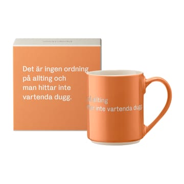 Astrid Lindgren Tasse, det är ingen ordning… - Schwedischer text - Design House Stockholm