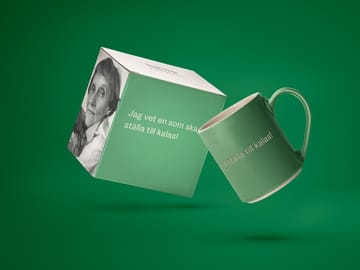 Astrid Lindgren Tasse, jag vet en som ska… - Schwedischer Text - Design House Stockholm