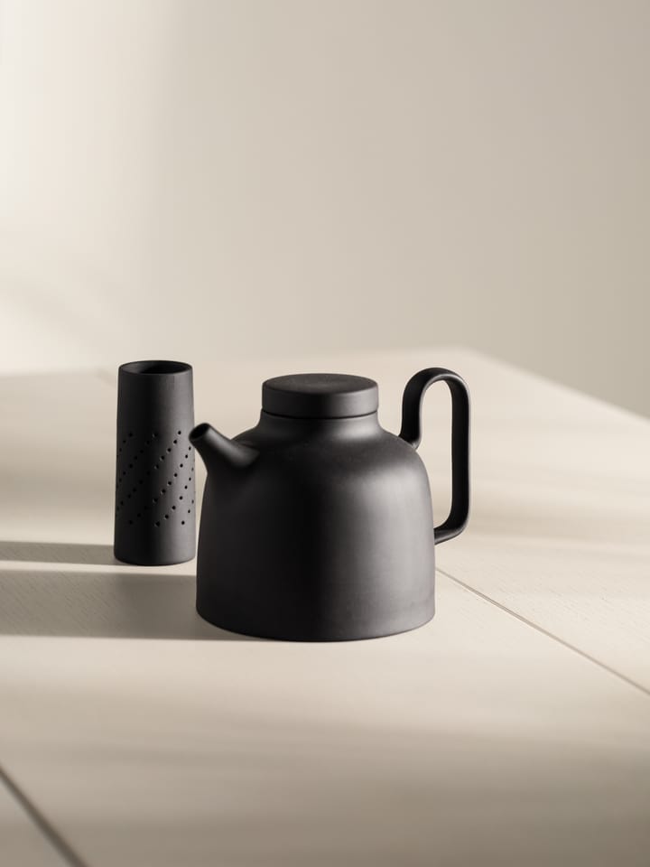 Sand Teekanne 65cl, Black clay Design House Stockholm