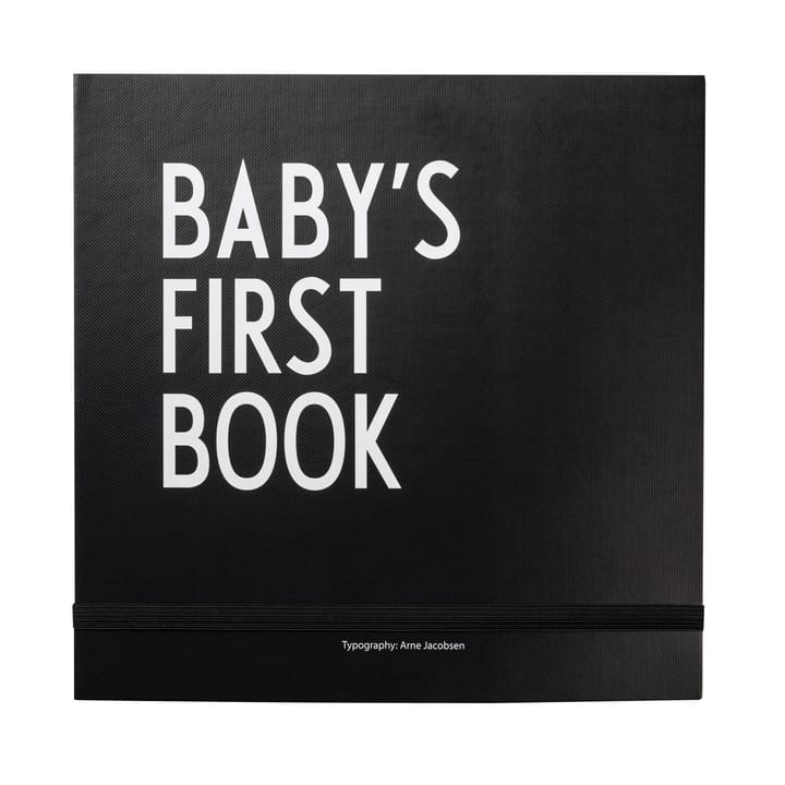 Design Letters Baby's First Book, Schwarz Design Letters