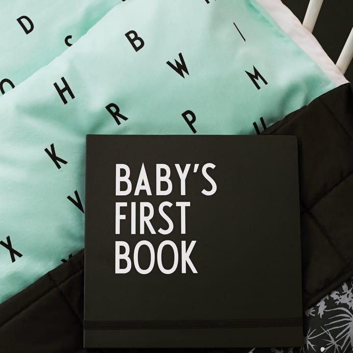 Design Letters Baby's First Book, Schwarz Design Letters