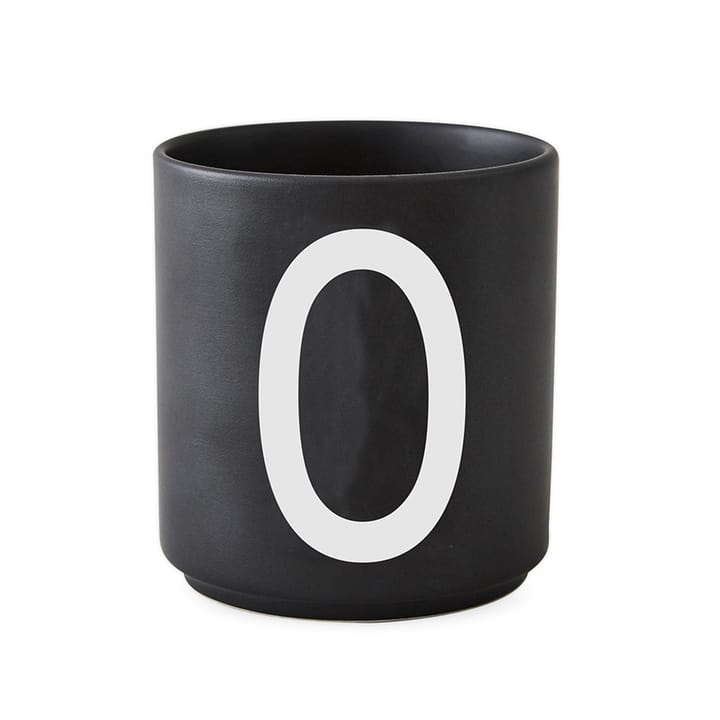 Design Letters Becher schwarz, O Design Letters