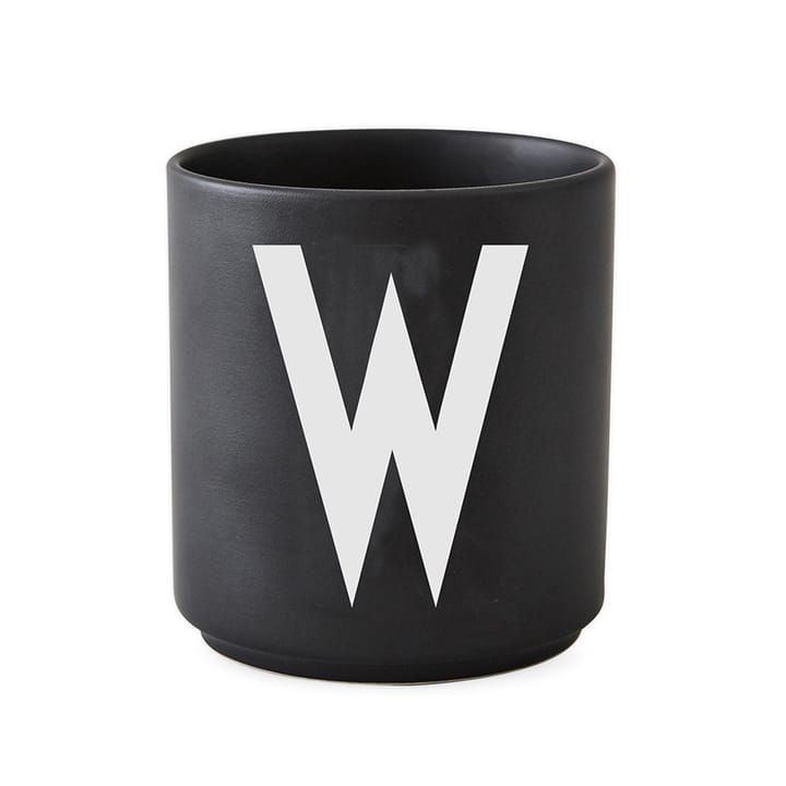 Design Letters Becher schwarz, W Design Letters