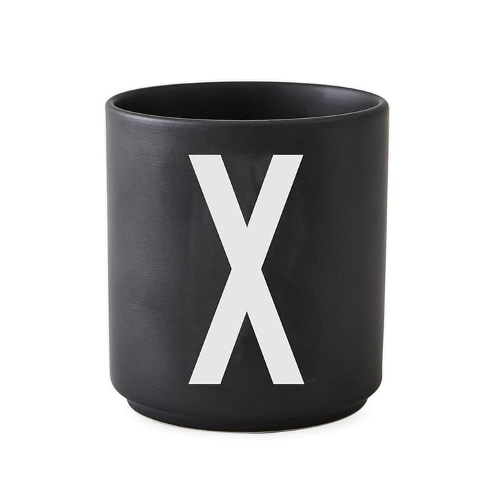 Design Letters Becher schwarz, X Design Letters