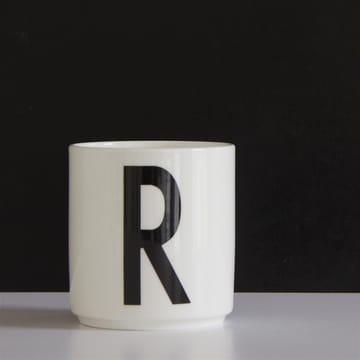 Design Letters Becher weiß - R - Design Letters