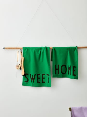 Design Letters Favorit Geschirrtuch 2-teilig - Sweet-home-green - Design Letters