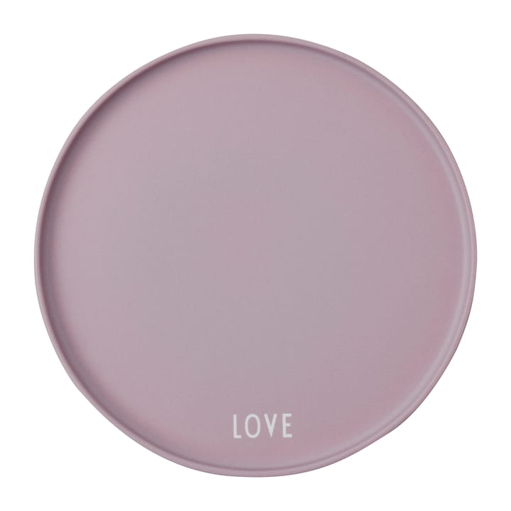 Design Letters Favorit Teller Ø22cm, Love-lavender Design Letters