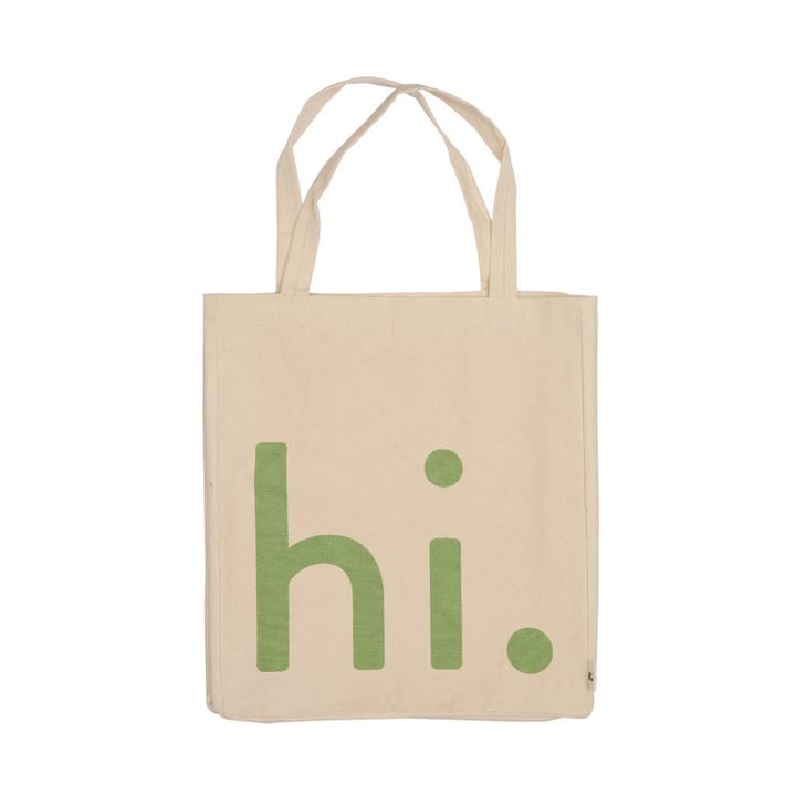 Design Letters hi. Tasche, Green-pink Design Letters