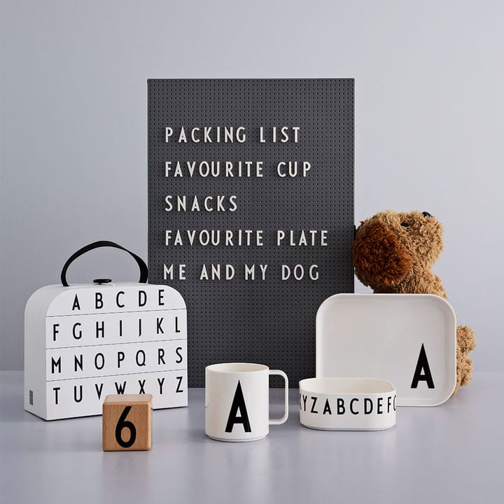 Design Letters Kindergeschirr Set, H Design Letters