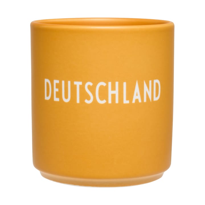 Design Letters Lieblingsbecher 25cl, Deutschland-orange Design Letters