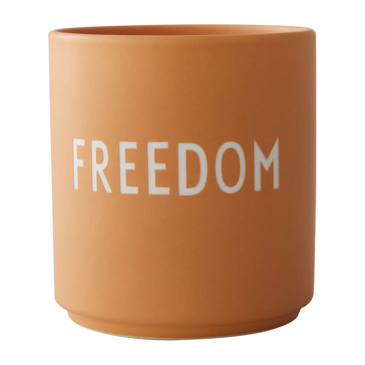 Design Letters Lieblingsbecher 25cl - Freedom-orange - Design Letters