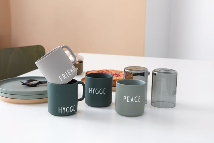 Design Letters Lieblingsbecher 25cl, Hygge-dark green Design Letters