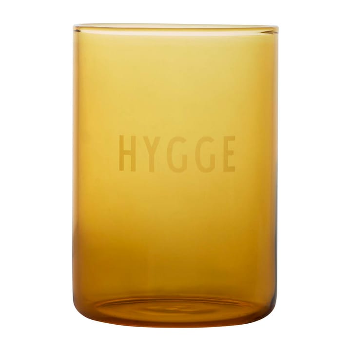 Design Letters Lieblingsglas 35 cl - Hygge-mustard - Design Letters