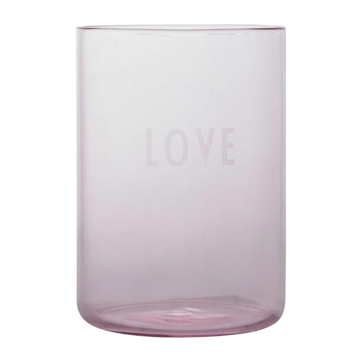 Design Letters Lieblingsglas 35 cl, Love-rose Design Letters