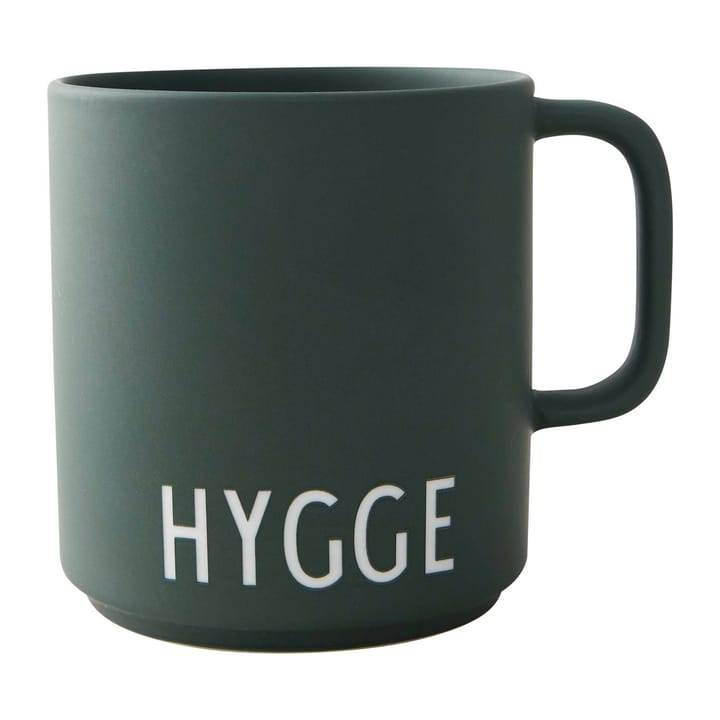 Design Letters Lieblingstasse mit Henkel 25cl - Hygge-dark green - Design Letters