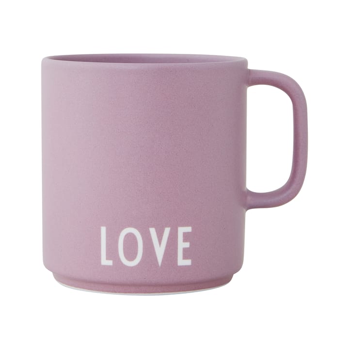 Design Letters Lieblingstasse mit Henkel 25cl, Love-lavender Design Letters