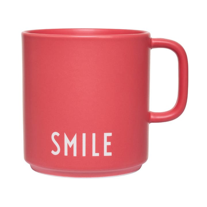 Design Letters Lieblingstasse mit Henkel 25cl, Red Design Letters